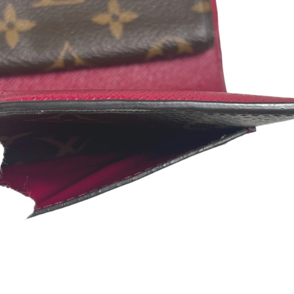 LOUIS VUITTON Brown Monogram Wallet - Picture 9 of 15